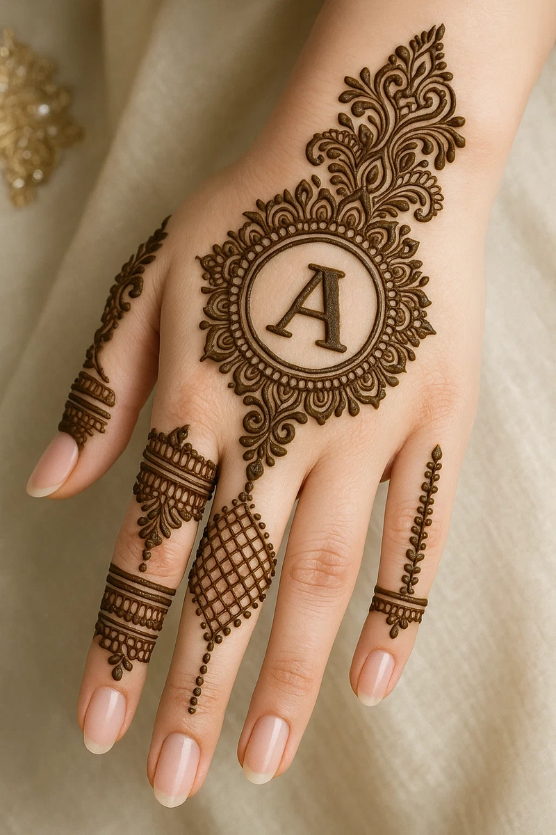 a name mehndi design tattoo photos