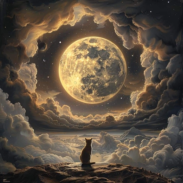 aesthetic moon dp for whatsapp