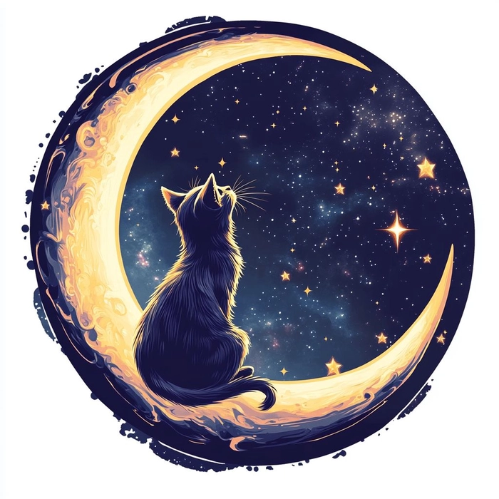 aesthetic moon symbol