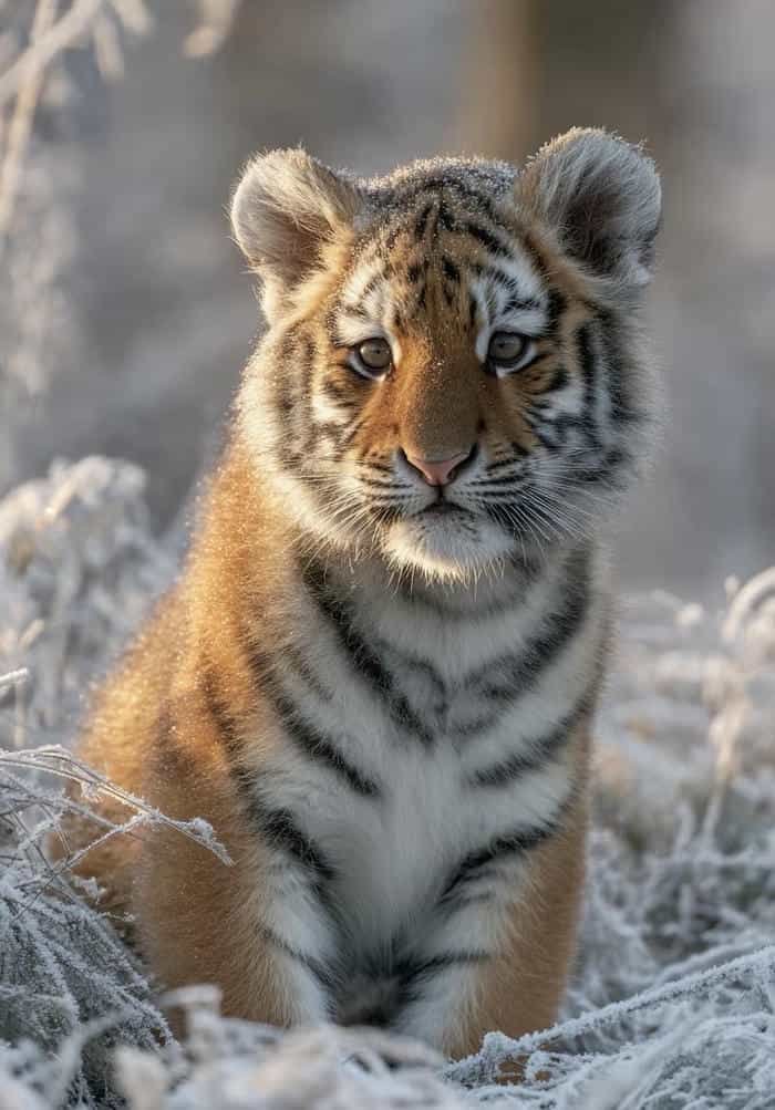 aesthetic tiger dp photo