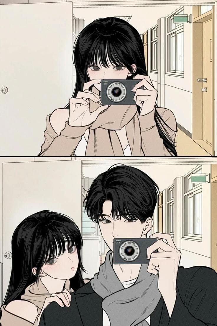 anime couple dp photos with dreamy visuals of strong affection