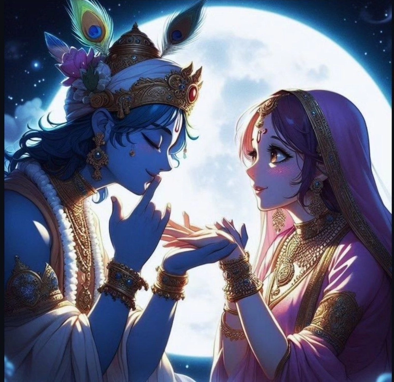 anime radha krishna