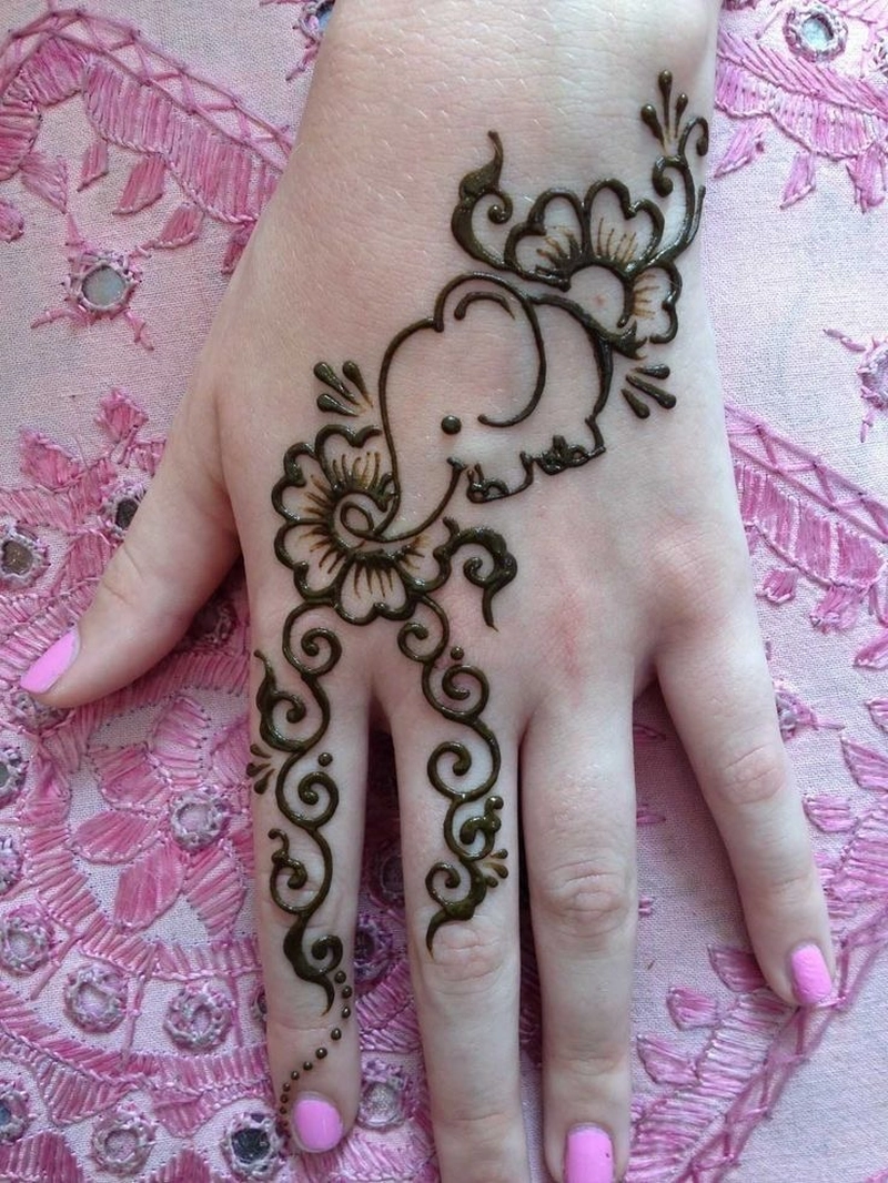 arabic mehndi designs for kids