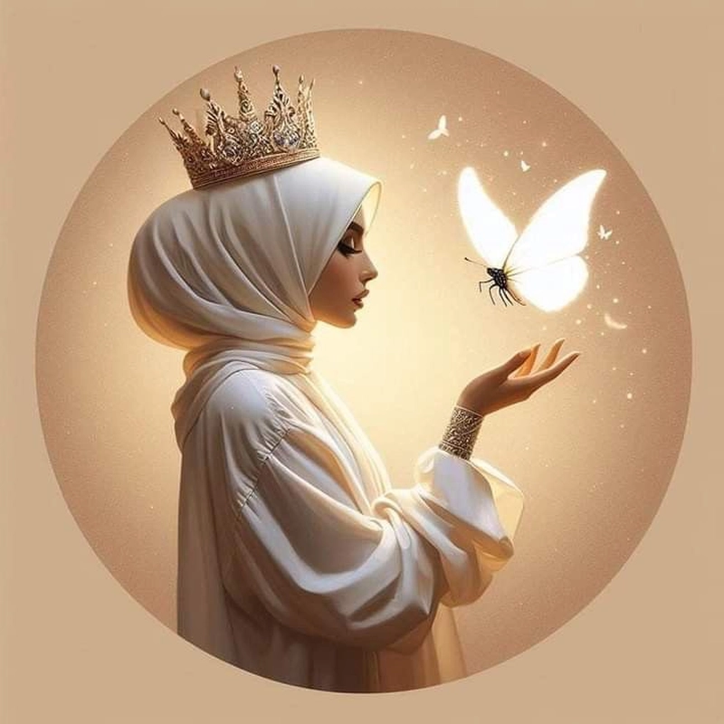 beautiful queen girl photo cartoon for dp