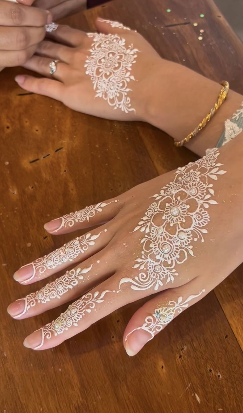 bridal back hand mehndi design pinterest