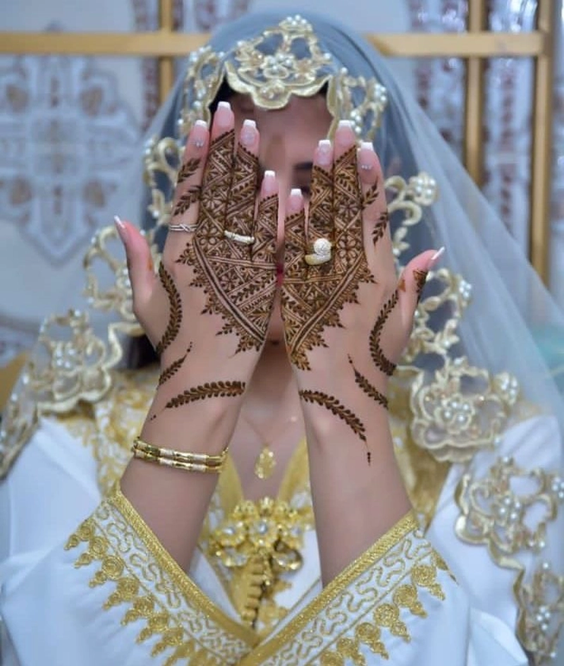 bridal mandala mehendi