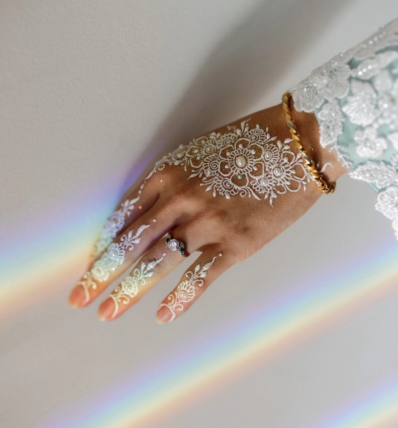 bridal stylish mehndi back hand mehndi design