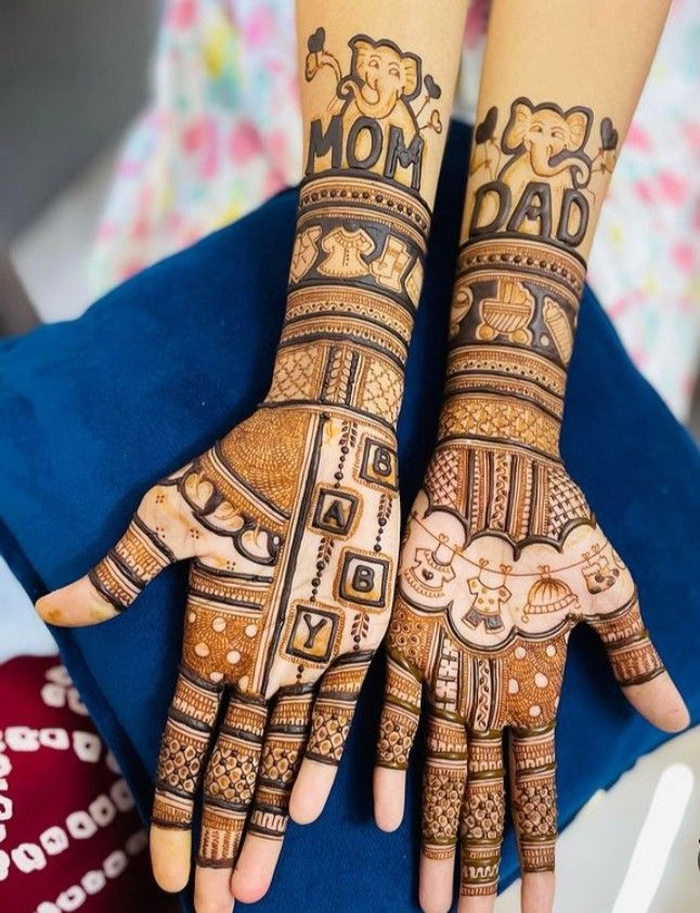bridegroom mehendi design