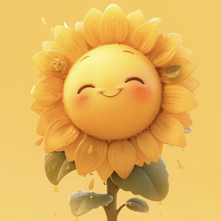 bright yellow profile pic