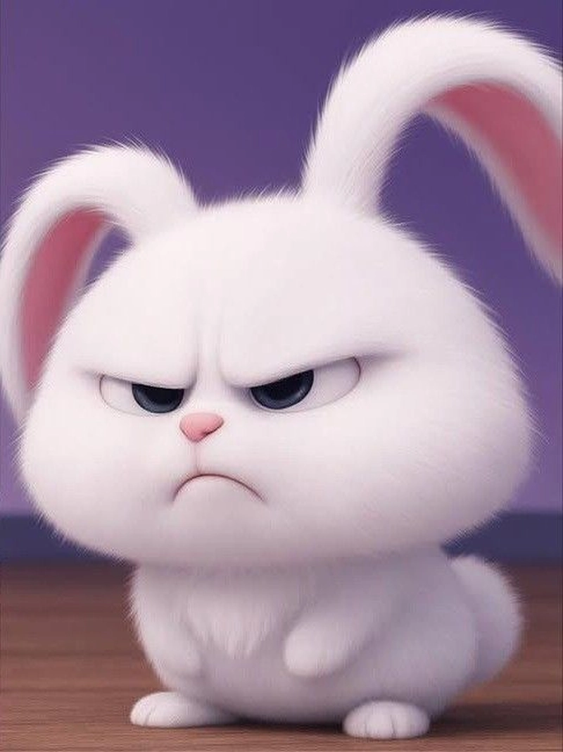 cartoon rabbit dp for whatsapp