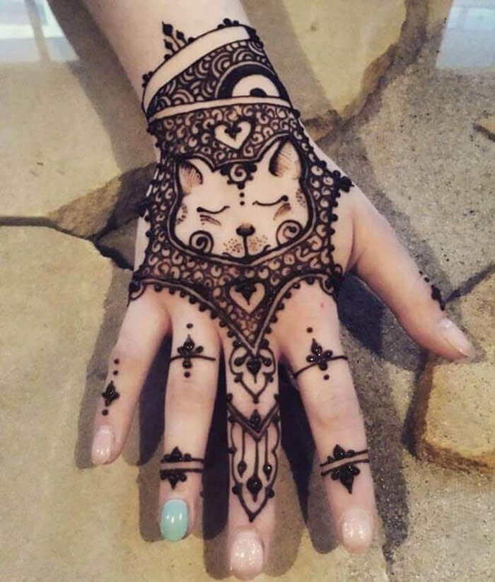 cat mehndi