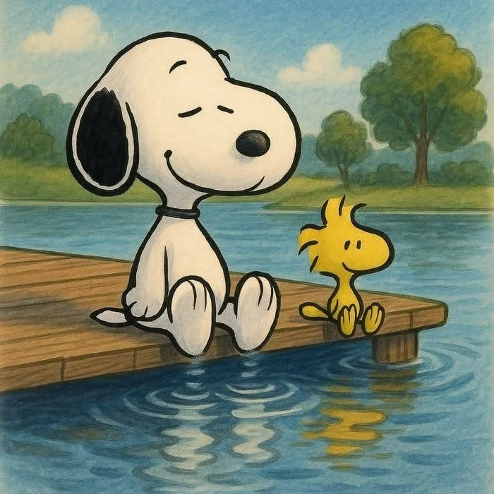 chill snoopy cute pfp