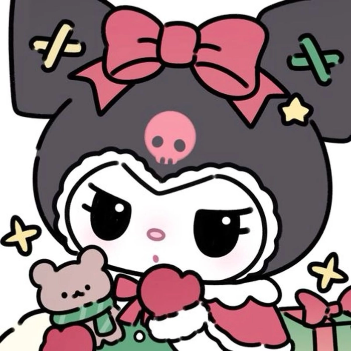 christmas kuromi pfp