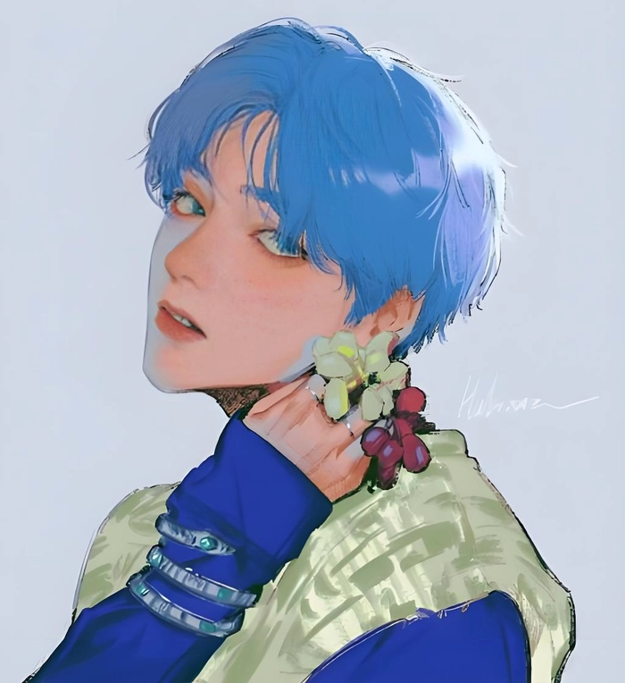 cool mood cartoon aesthetic boy