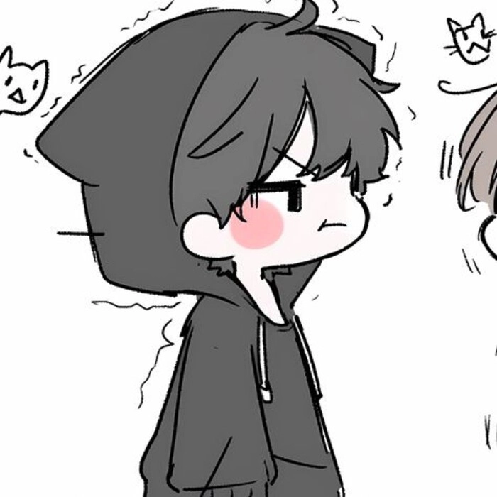 cute anime couple matching dp for instagram