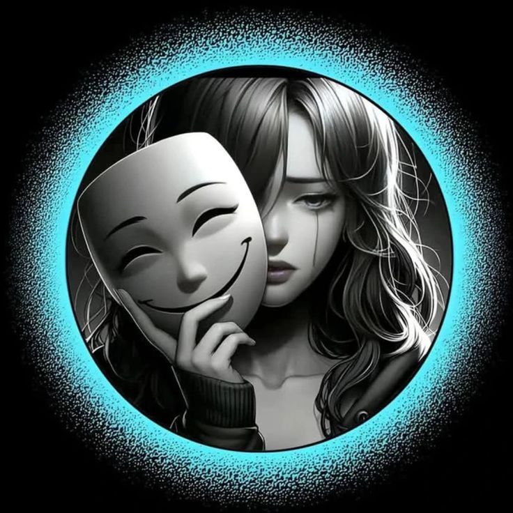 cute black dp for whatsapp