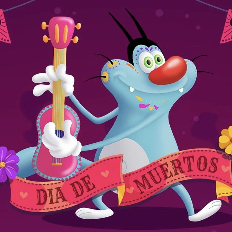 cute oggy dp