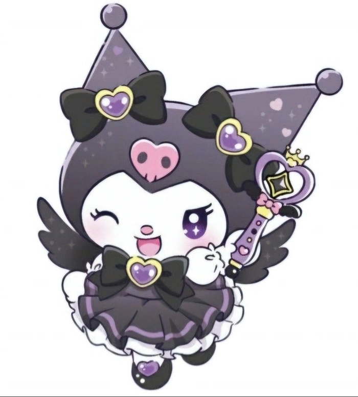 cute purple kuromi pfp