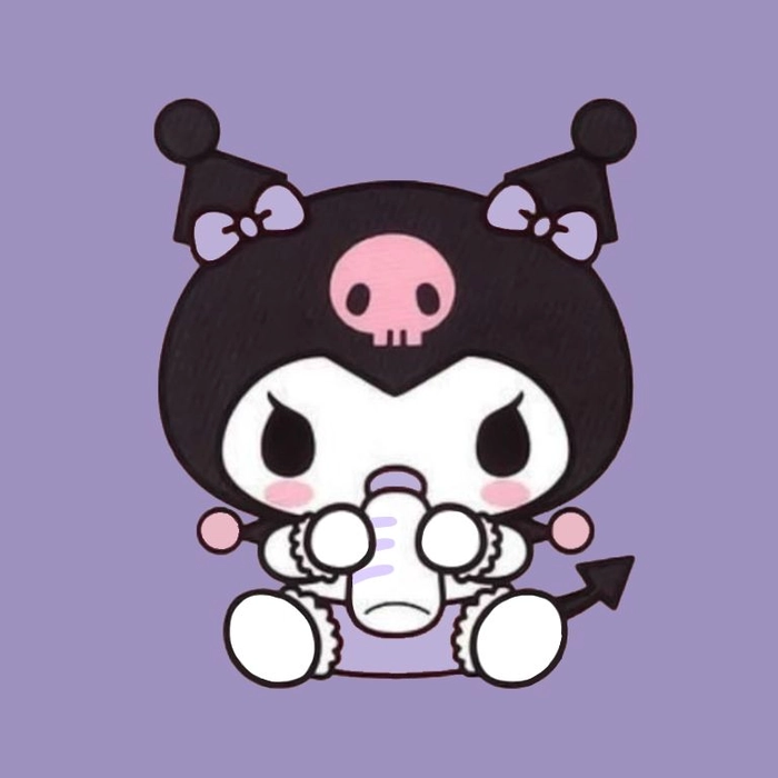 cute purple kuromi pfps