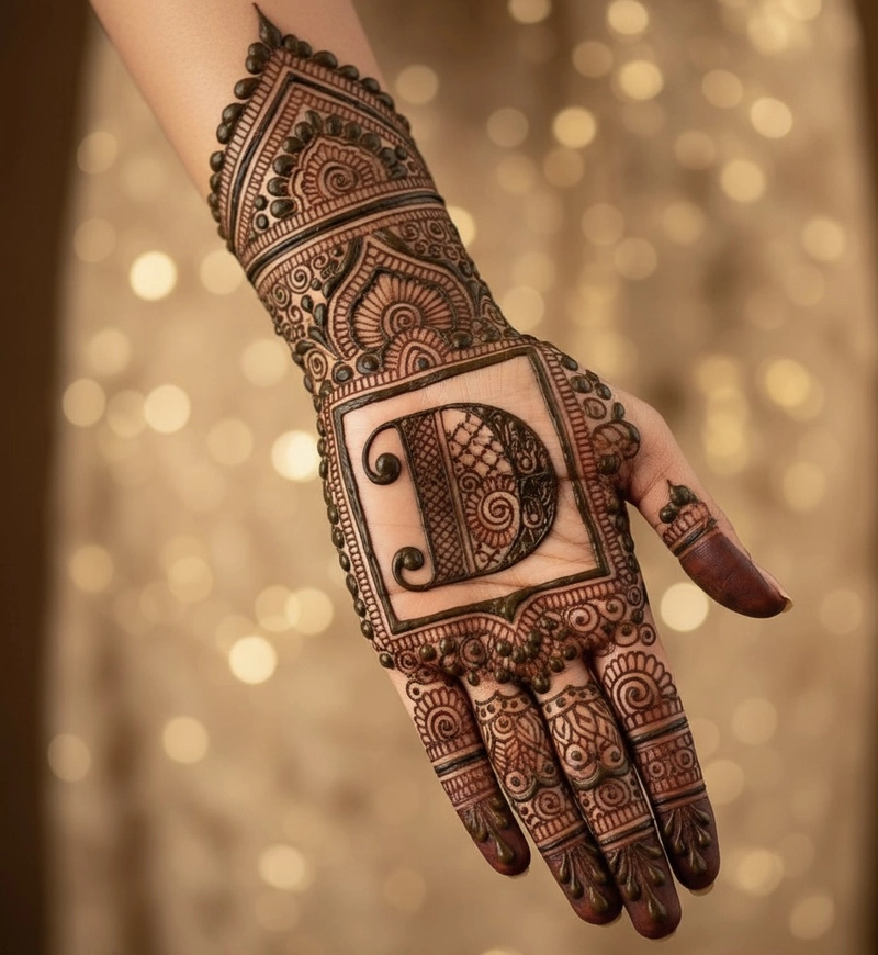 d mehndi design