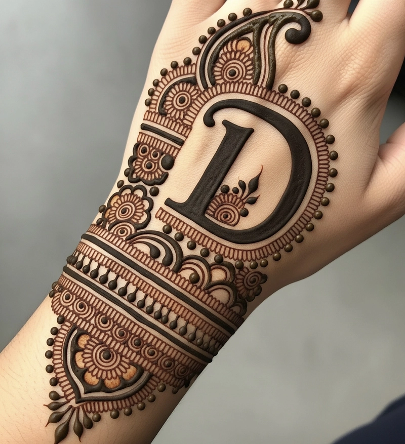 d mehndi tattoo