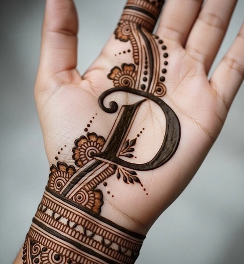 d name ki mehndi