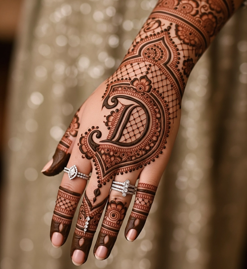 d word mehndi design