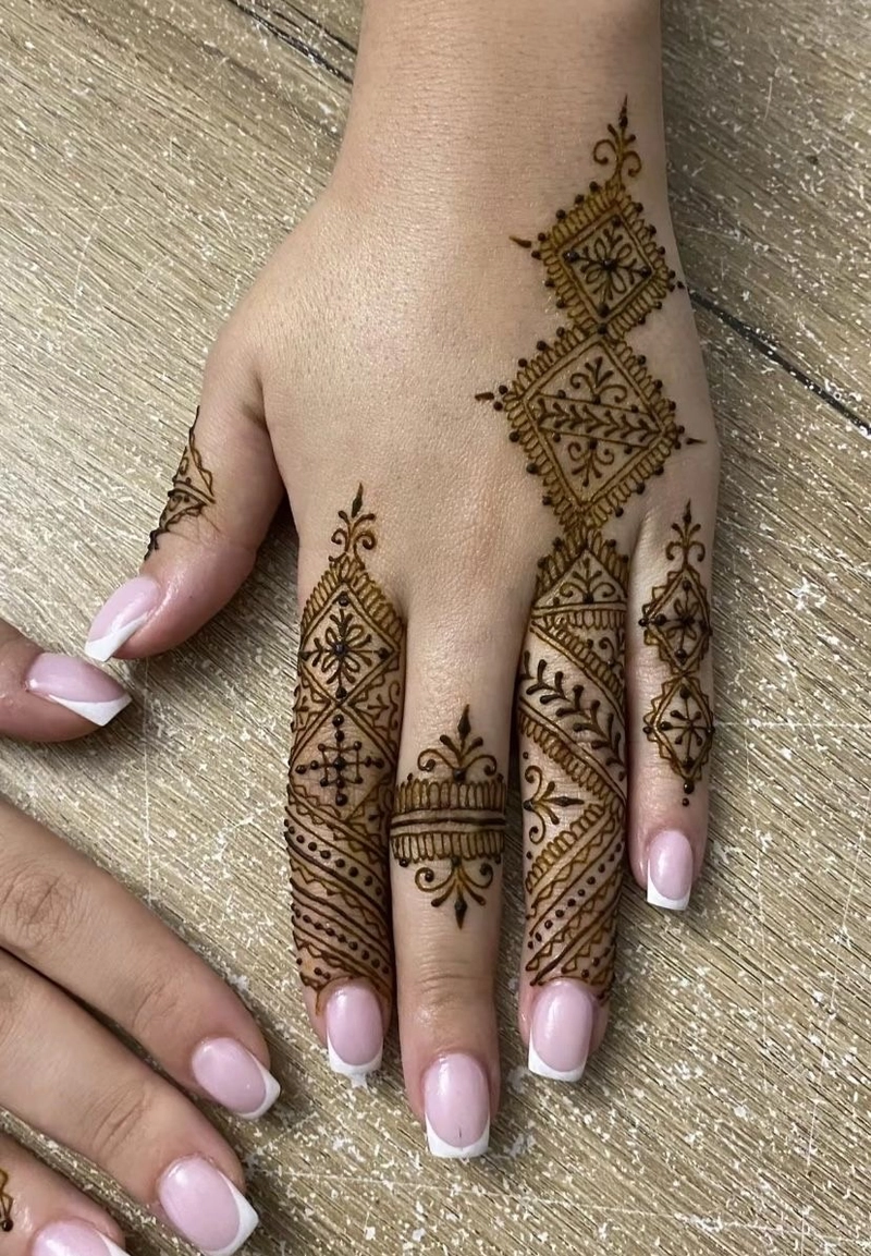 design moroccan mehndi