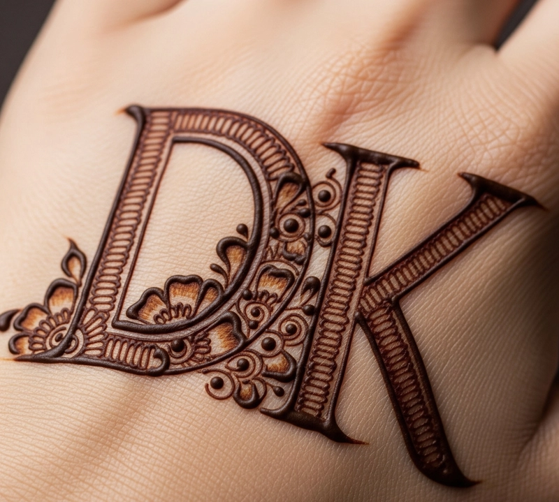 dk mehndi design