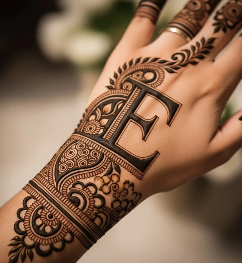 e mehndi design new