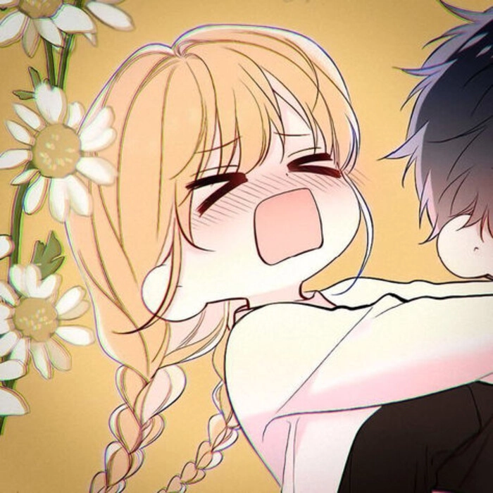 emo anime couple pfp
