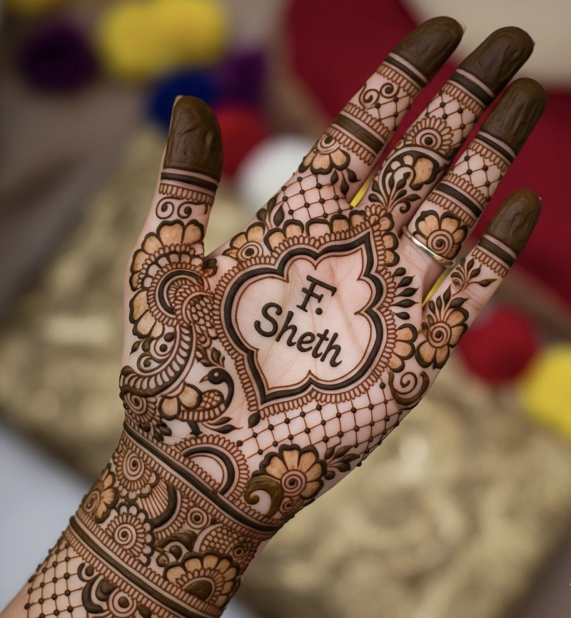 f sheth mehndi designs