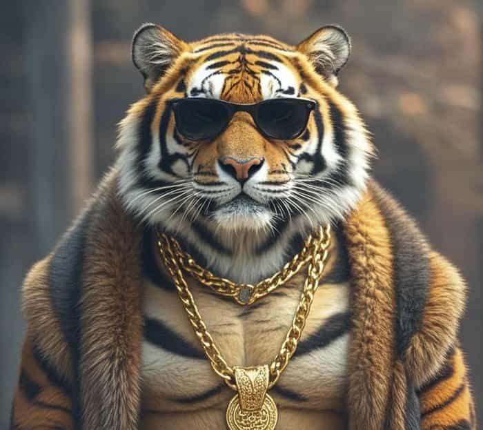 fierce tiger dp photo