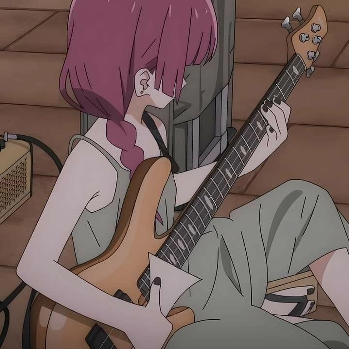 girl dp with gitar