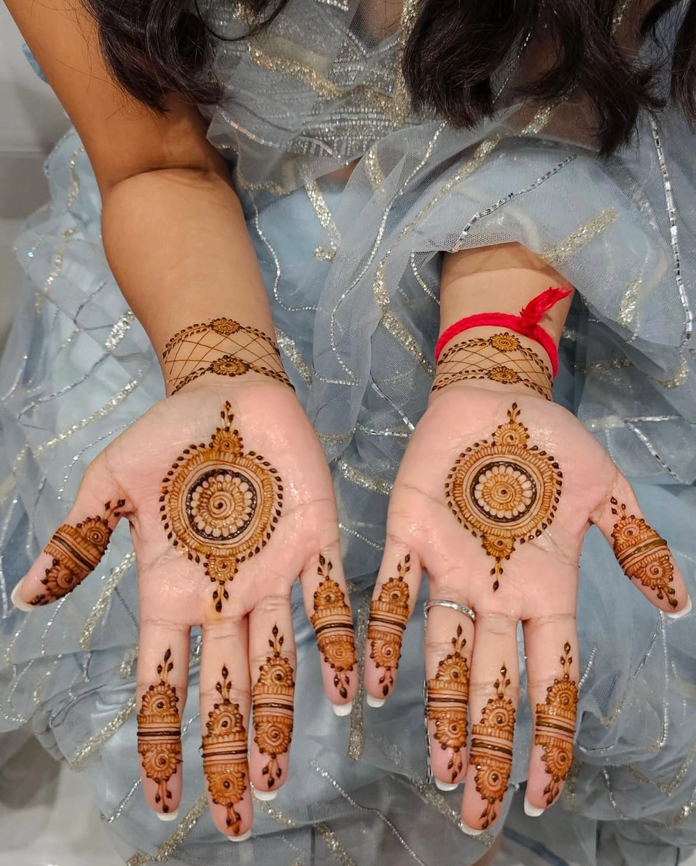 gol mehndi ki design