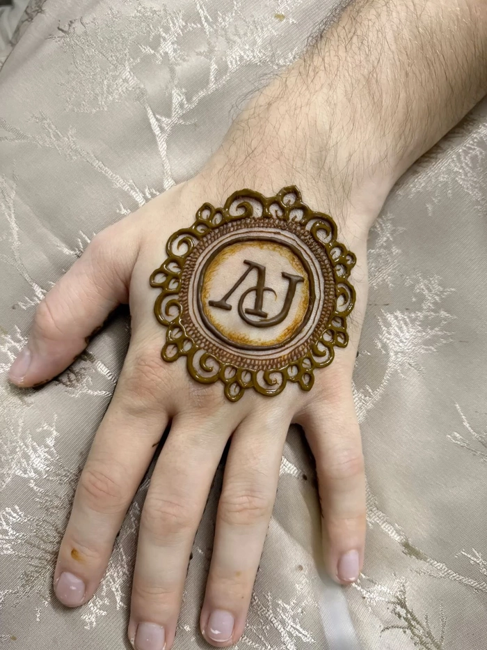 groom mehndi design simple and beautiful