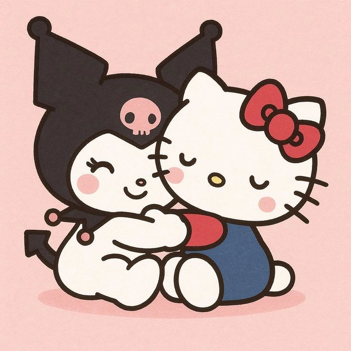 hello kitty kuromi pfp