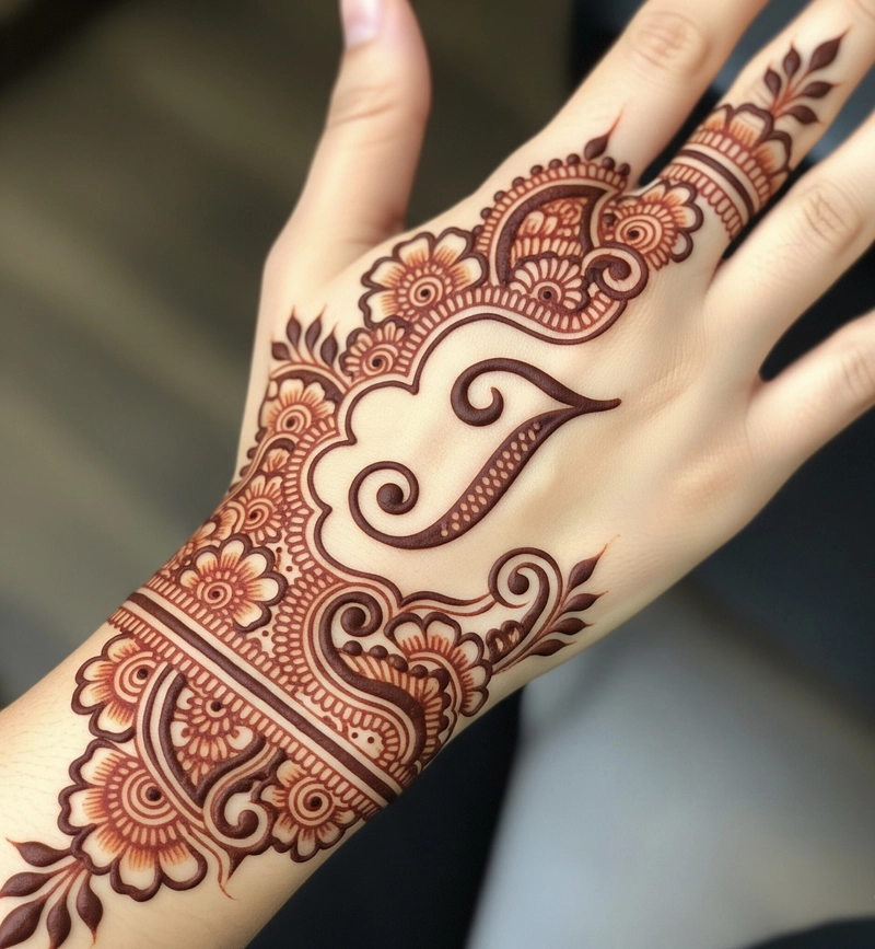 i mehndi design tattoo