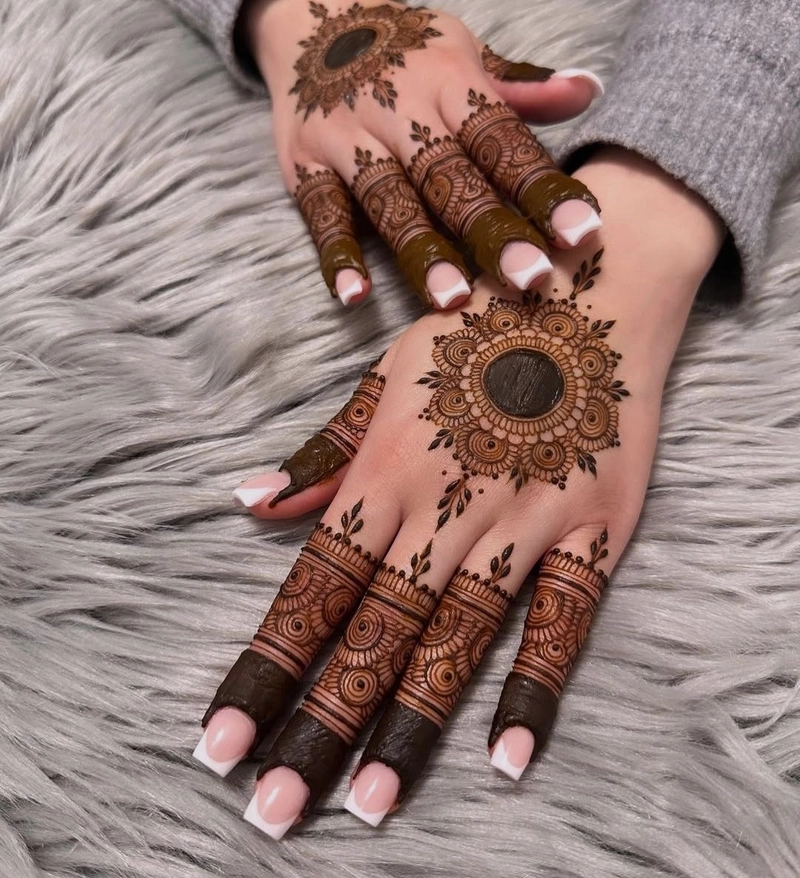 indian mehendi design