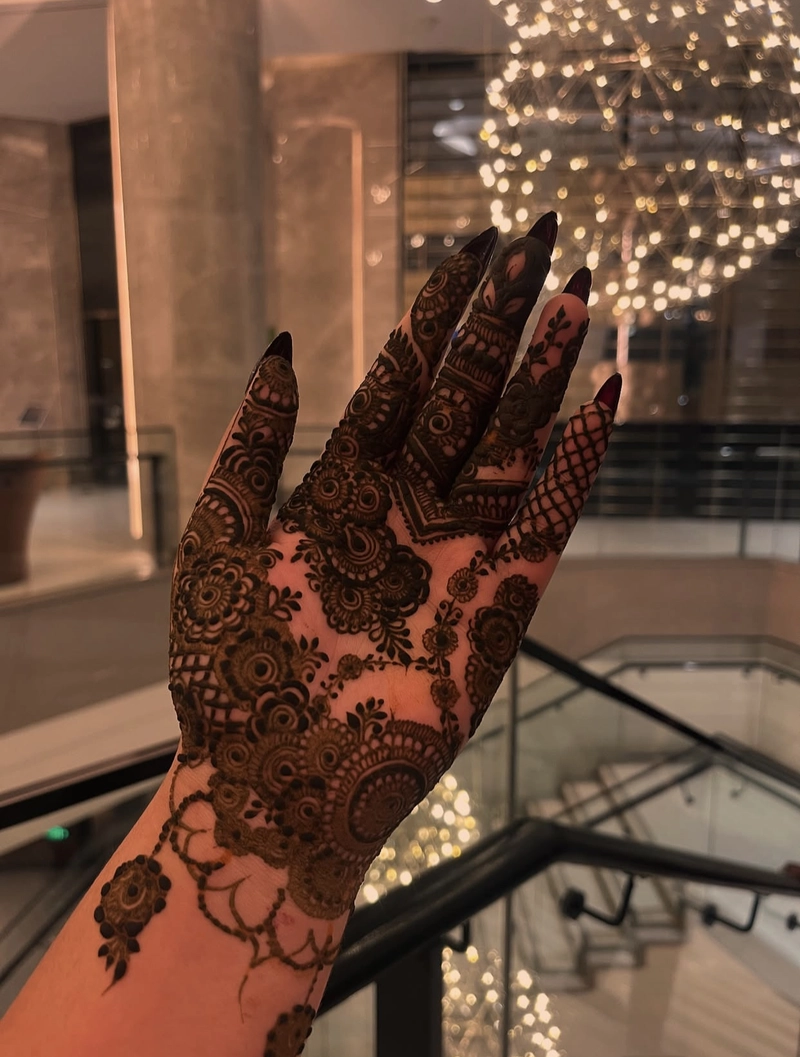 indian mehendi images