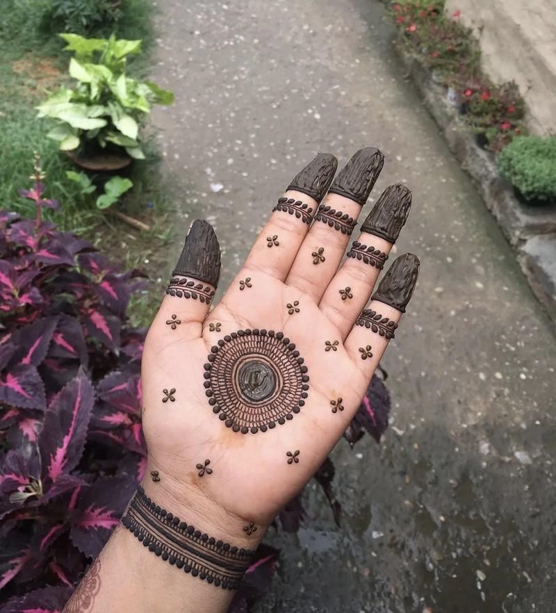 indian mehndi design images