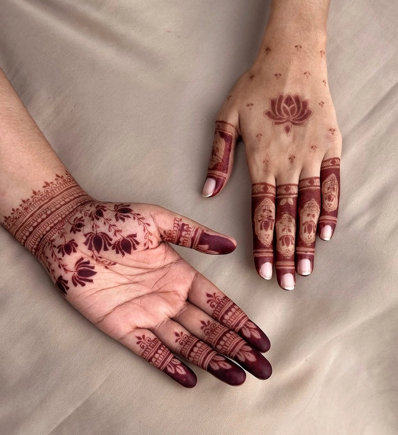 indian mehndi designs easy