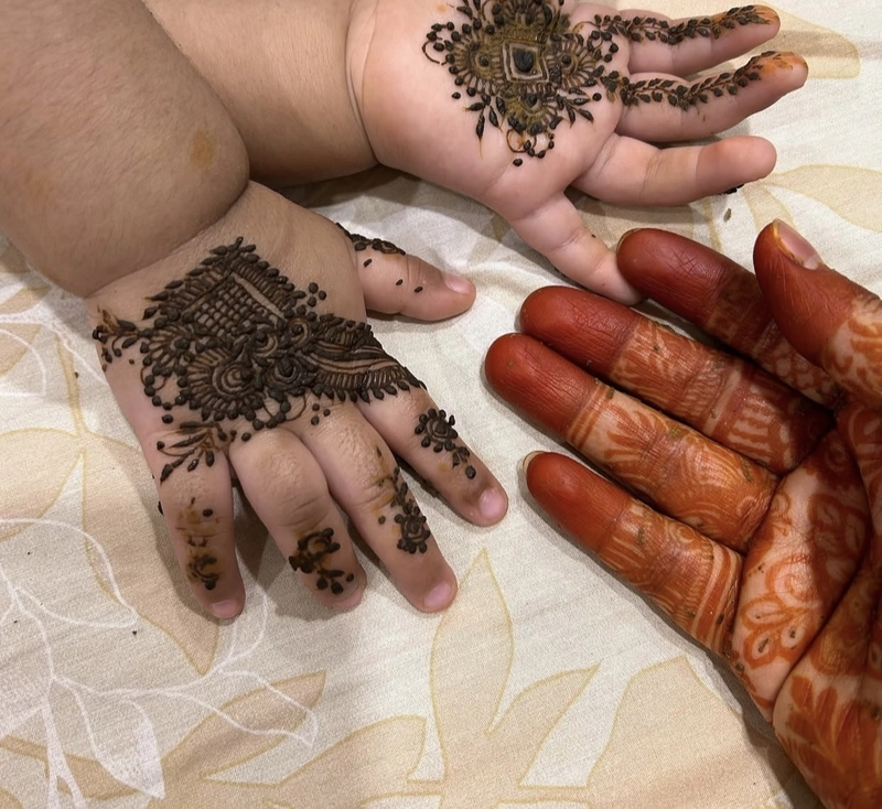 indian mehndi designs for kids