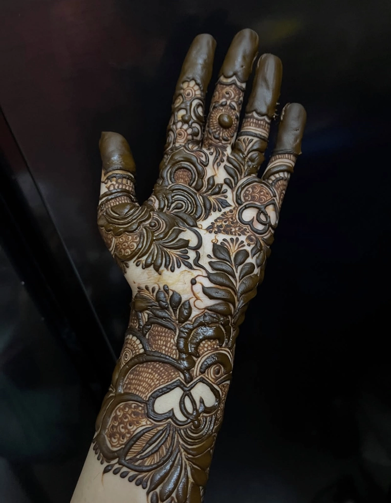 indian wedding mehndi designs full hand