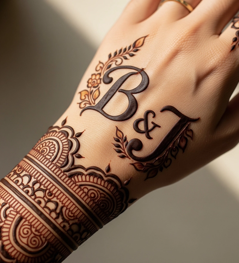 j b mehndi design