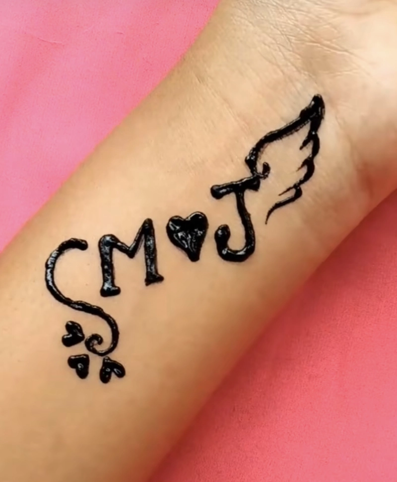 j m mehndi design