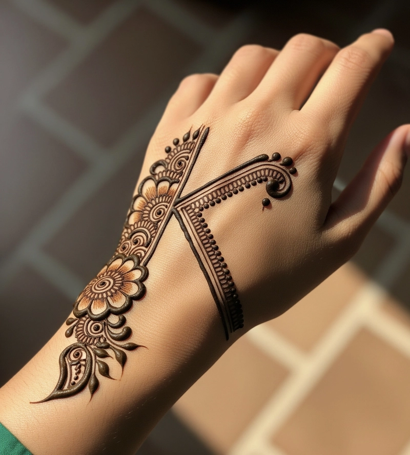 k mehndi design photo