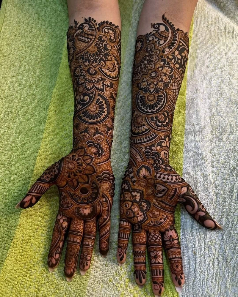 khafif mehndi design full