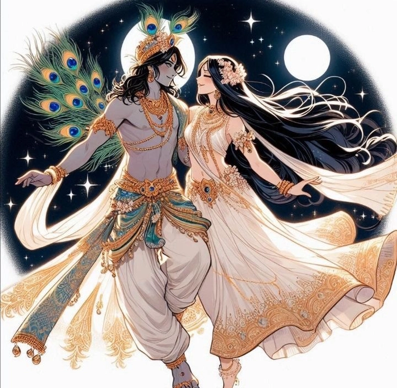 krishna ji anime dp