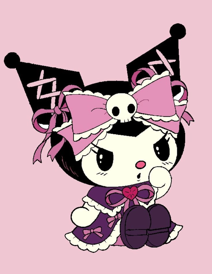 kuromi pfp hello kitty
